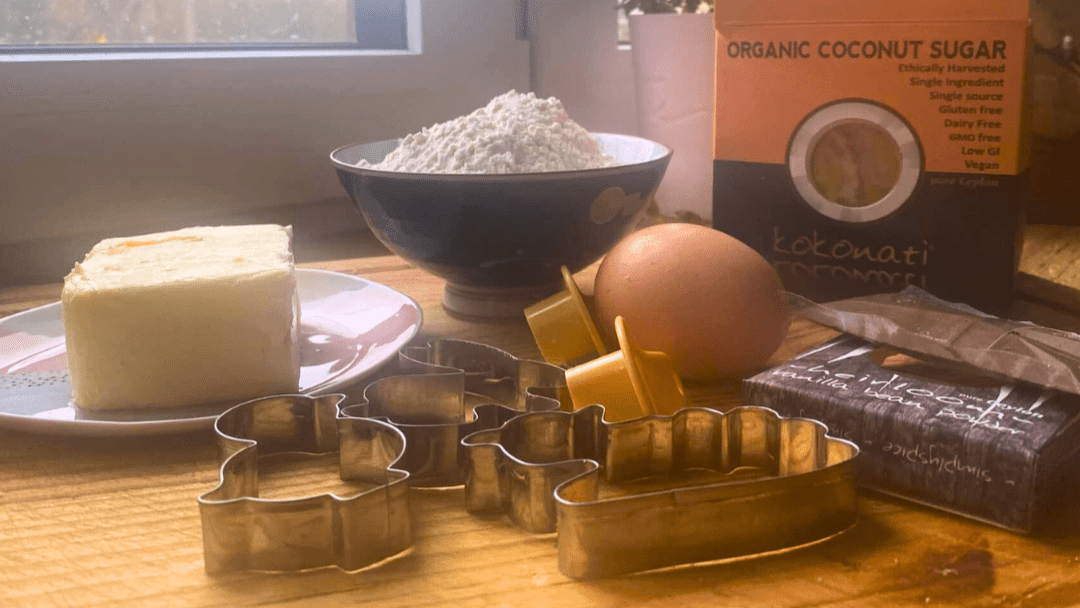 Recept na Velikonoční linecke - suroviny